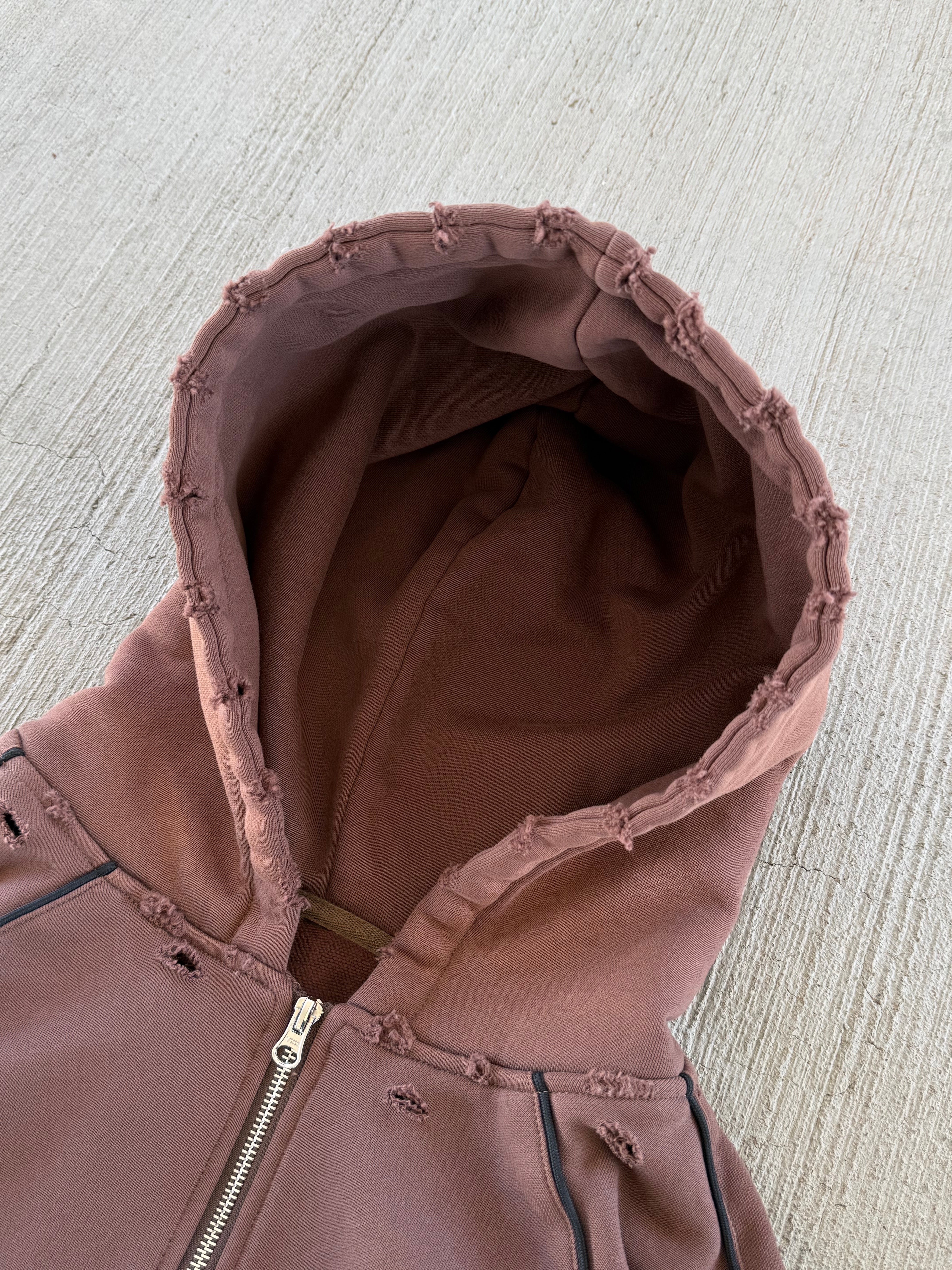 vintage sport zip-up