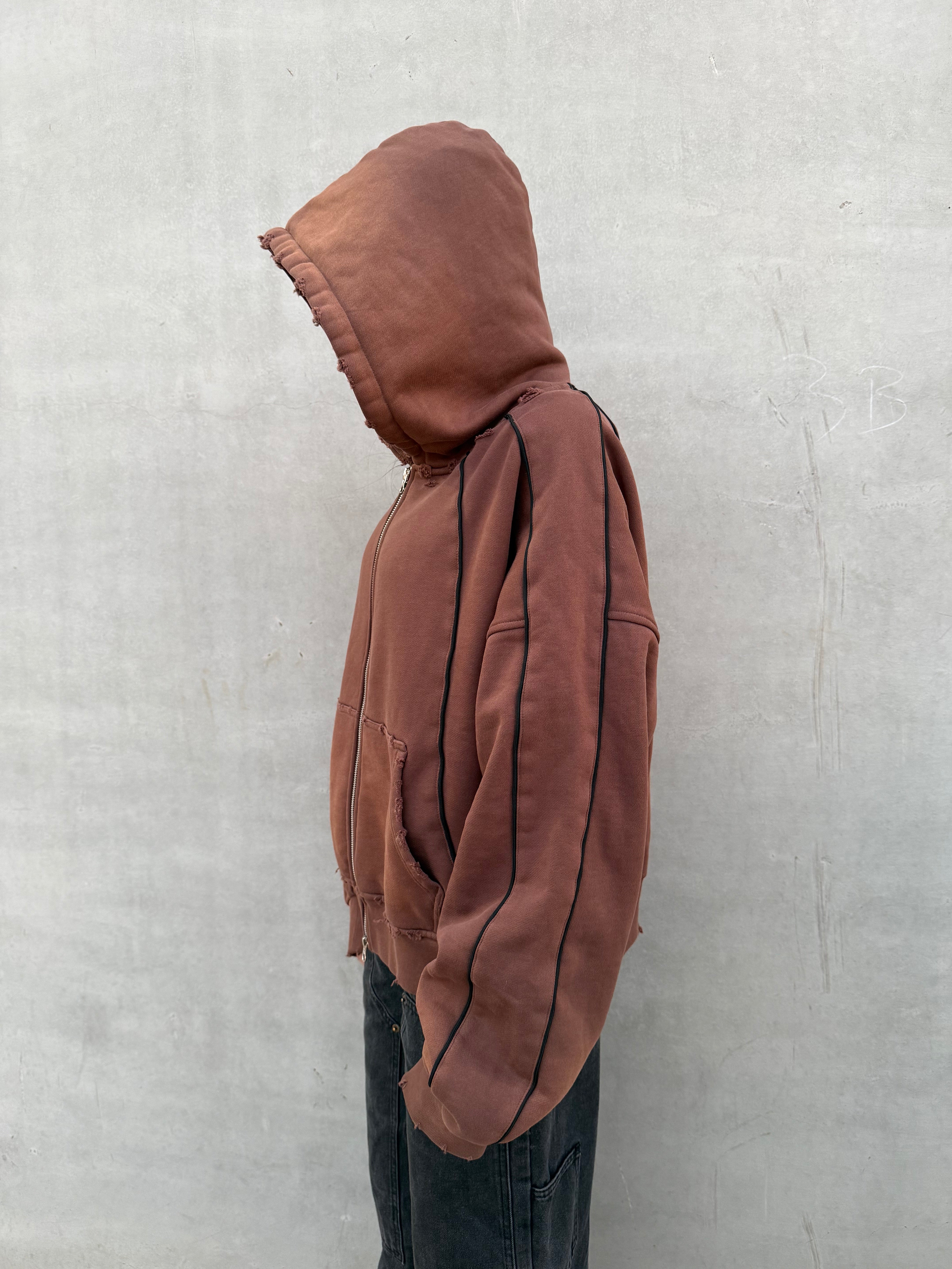 vintage sport zip-up