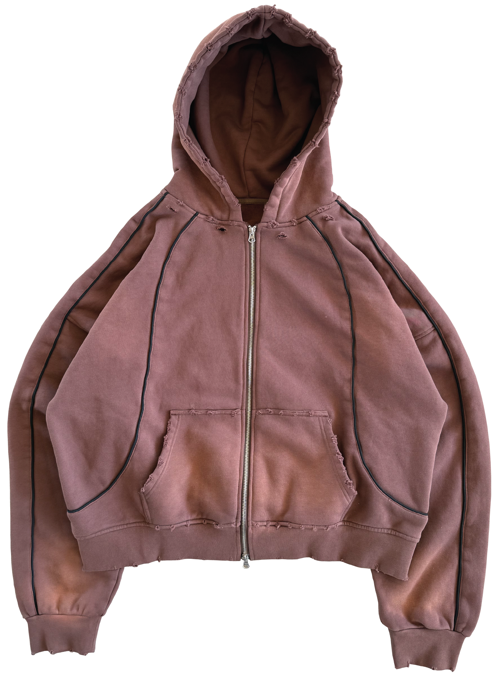 vintage sport zip-up