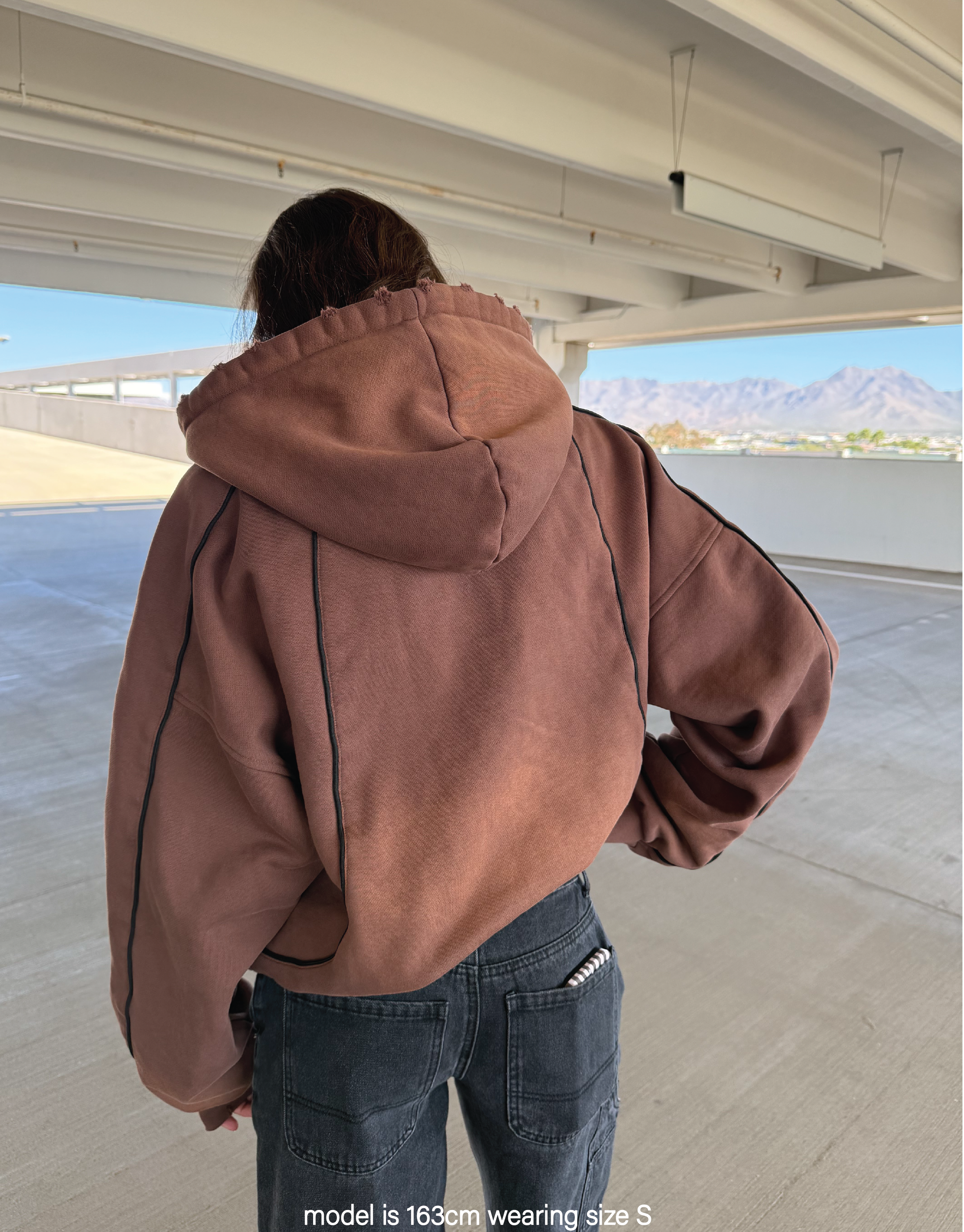 vintage sport zip-up